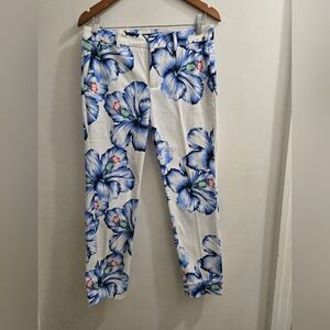 Zara floral pants S